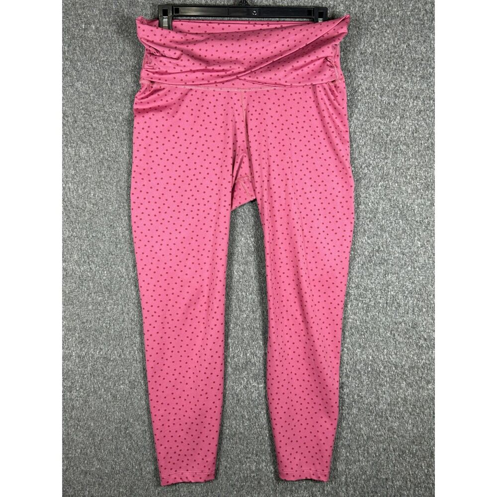 Nike Yoga Dri-FIT Twist 7/8 Leggings in Sweet Beet Size Large